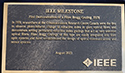 IEEE Fibre Bragg Grating Plaque Dedication